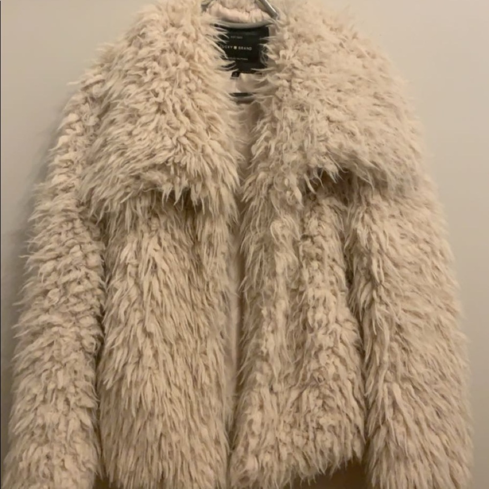 Lucky Brand White Winter Jacket